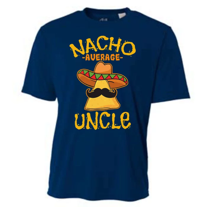 Nacho Average Uncle Cinco De Mayo Sombrero Mexican Cooling Performance Crew T-Shirt