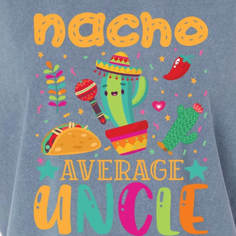 Nacho Average Uncle Typography T Garment-Dyed Women's Muscle Tee