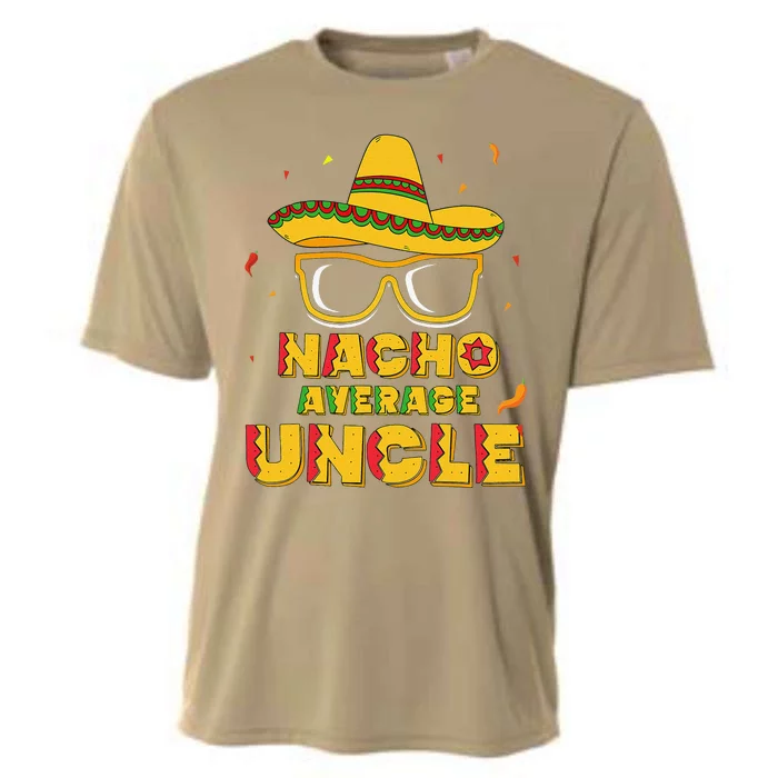 Nacho Average Uncle Cinco De Mayo Gift Sombrero Cooling Performance Crew T-Shirt