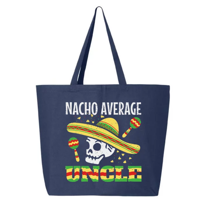 Nacho Average Uncle Mexican Cinco De Mayo Taco 25L Jumbo Tote