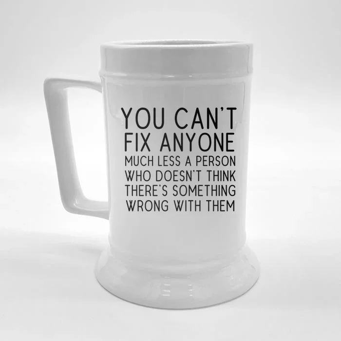 Narcissistic Abuse Victims Narcissist Toxic Relationship Gift Front & Back Beer Stein