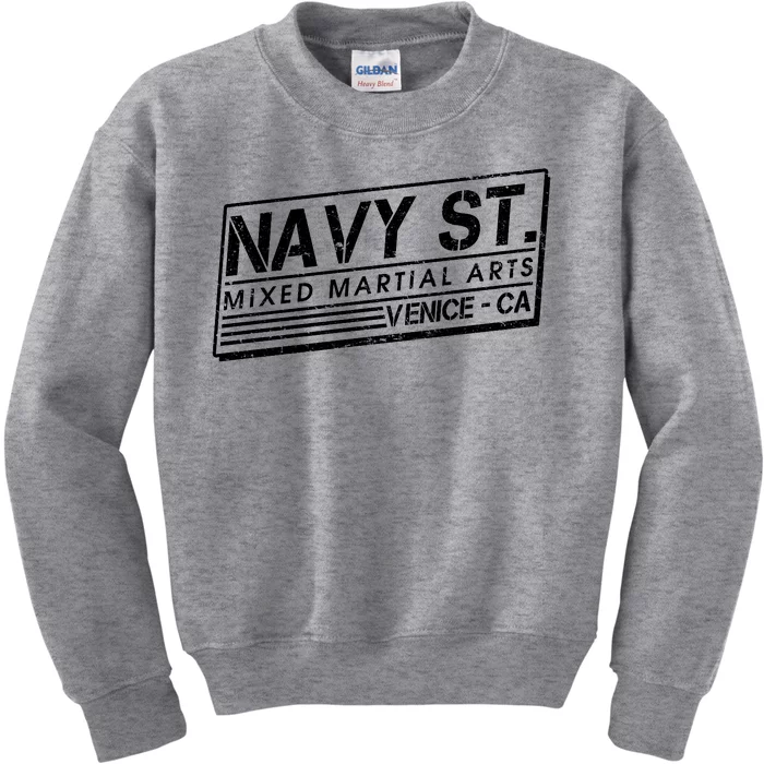 Navy St Mixed Martial Arts Venice Ca Kids Sweatshirt