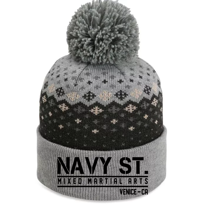 Navy St Mixed Martial Arts Vince CA The Baniff Cuffed Pom Beanie