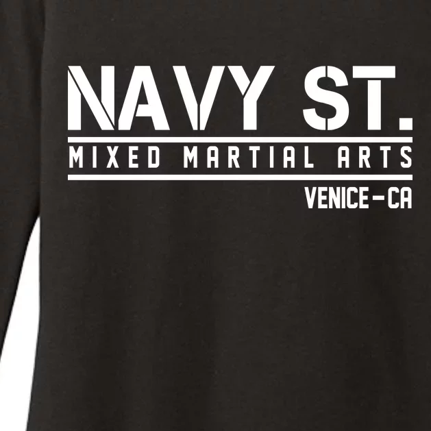 Navy St Mixed Martial Arts Vince CA Womens CVC Long Sleeve Shirt