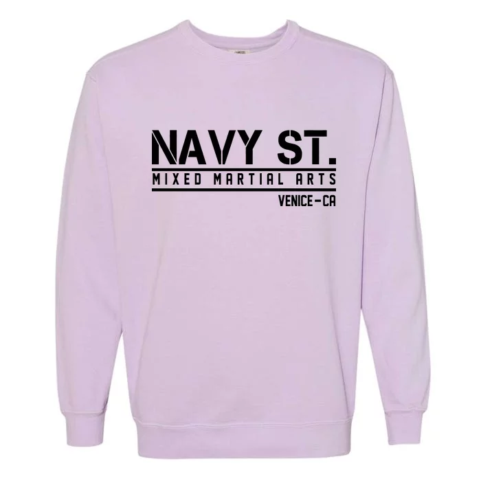 Navy St Mixed Martial Arts Vince CA Garment-Dyed Sweatshirt