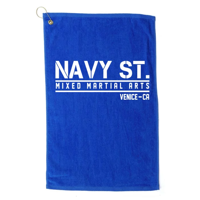 Navy St Mixed Martial Arts Vince CA Platinum Collection Golf Towel