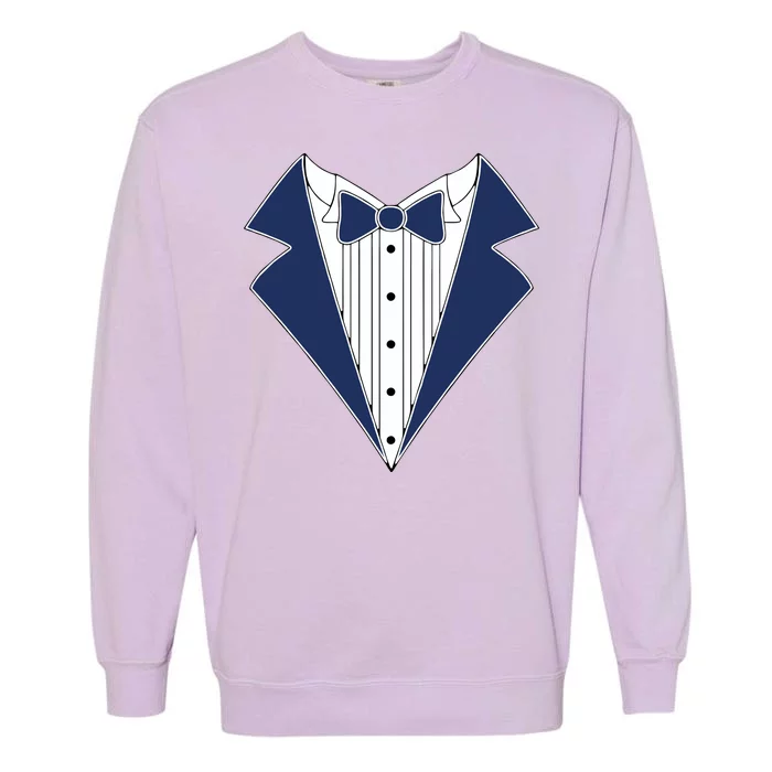 Navy Tux Tuxedo Garment-Dyed Sweatshirt