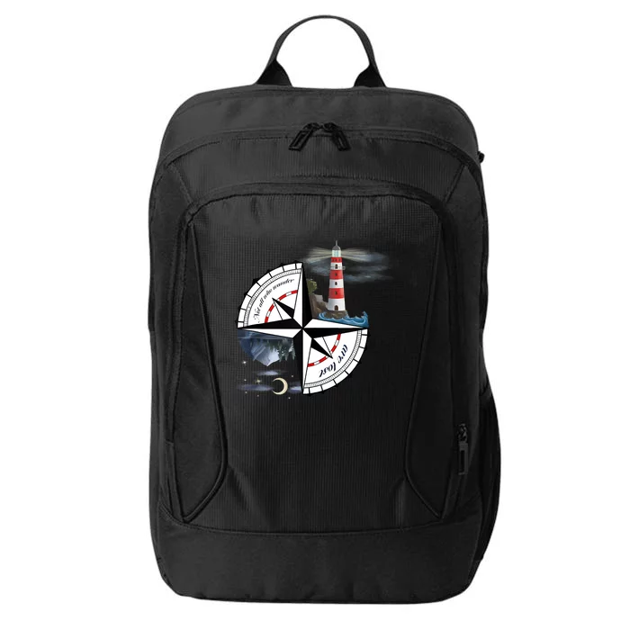 Not All Who Wander Are Lost City Backpack