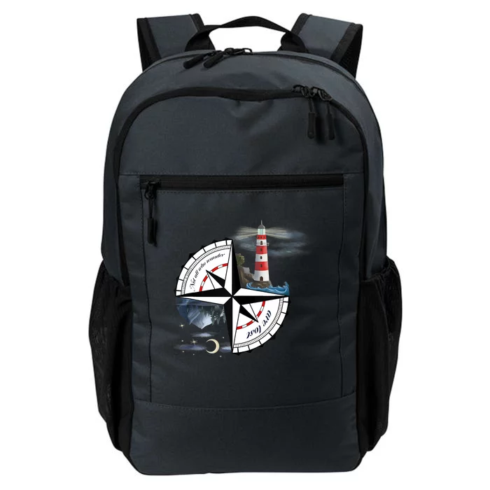 Not All Who Wander Are Lost Daily Commute Backpack