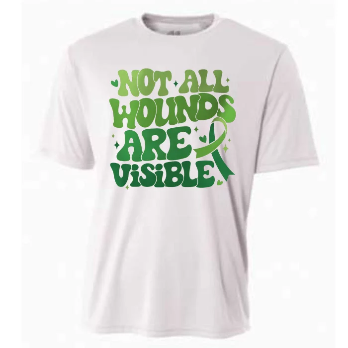 Not All Wounds Are Visible Mental Health Cooling Performance Crew T-Shirt