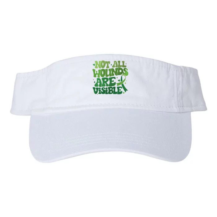 Not All Wounds Are Visible Mental Health Valucap Bio-Washed Visor