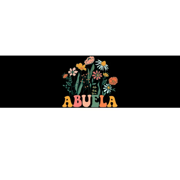 New Abuela Wildflower First Birthday & Baby Shower Bumper Sticker