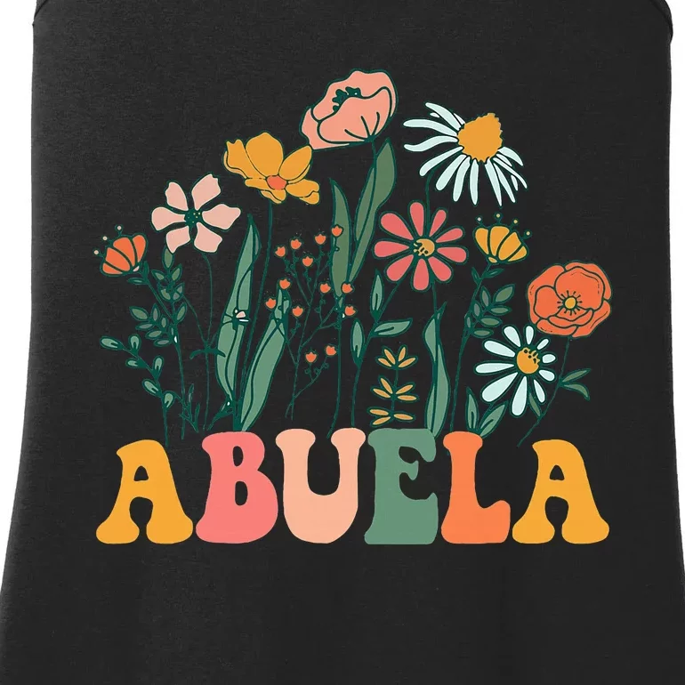 New Abuela Wildflower First Birthday & Baby Shower Ladies Essential Tank