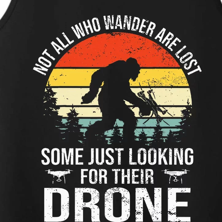 Not All Who Wander Are Lost Rc Drone Pilot Quadcopter Fpv Performance Tank