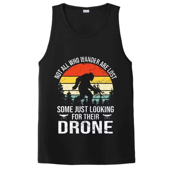 Not All Who Wander Are Lost Rc Drone Pilot Quadcopter Fpv Performance Tank