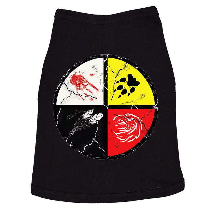 Native American Words Of The Medicine Wheel 1 Doggie Tank