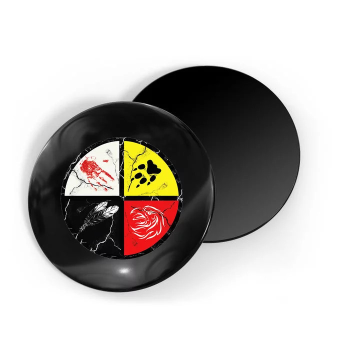 Native American Words Of The Medicine Wheel 1 Magnet