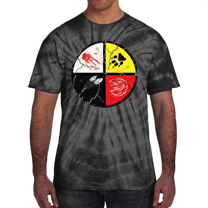 Native American Words Of The Medicine Wheel 1 Tie-Dye T-Shirt