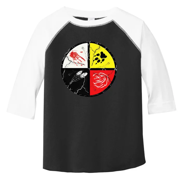 Native American Words Of The Medicine Wheel 1 Toddler Fine Jersey T-Shirt