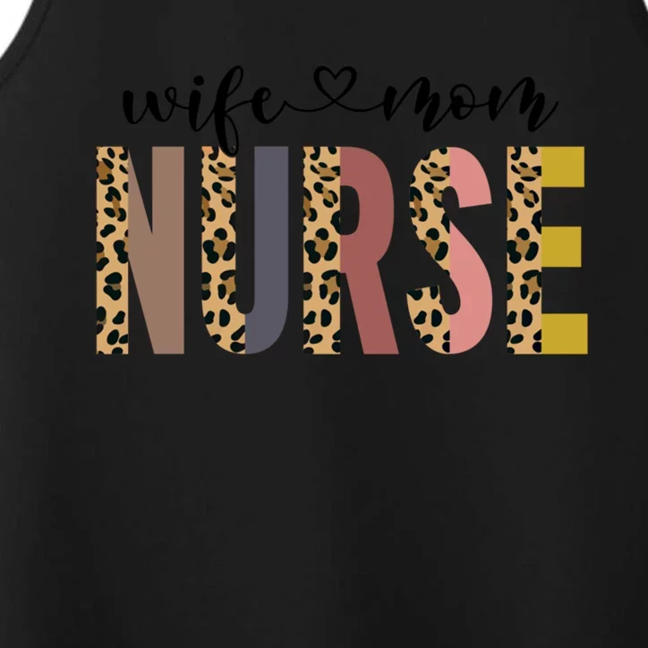 Nursing Appreciation Wife Mom Nurse Rn Gift Performance Tank