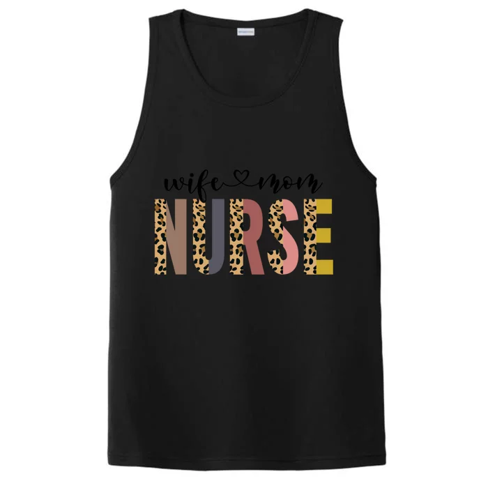 Nursing Appreciation Wife Mom Nurse Rn Gift Performance Tank