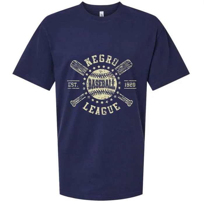 Negro Baseball 1920 League Vintage Sueded Cloud Jersey T-Shirt