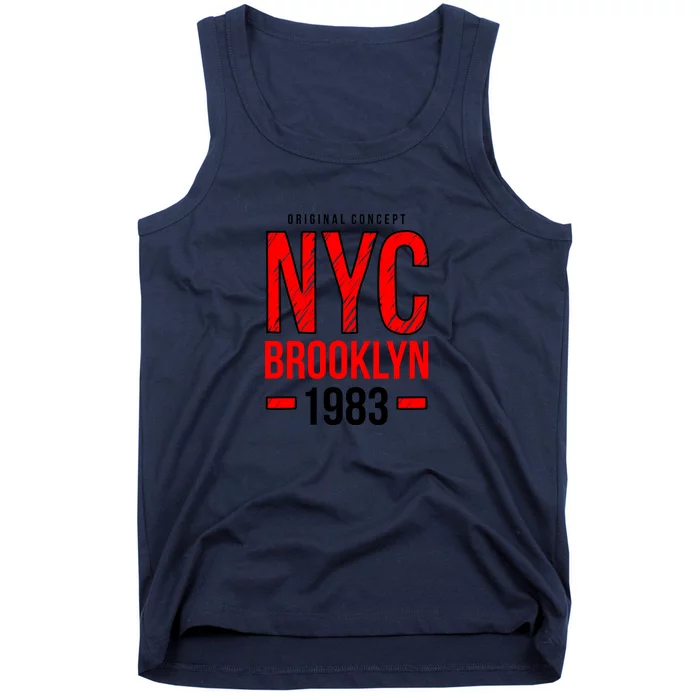 NYC Brooklyn 1983 Tank Top