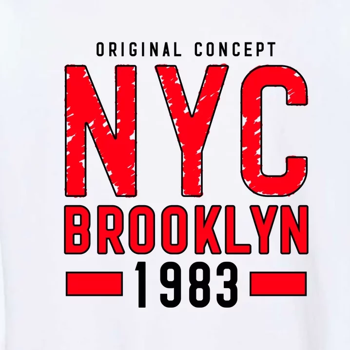 NYC Brooklyn 1983 Garment-Dyed Sweatshirt