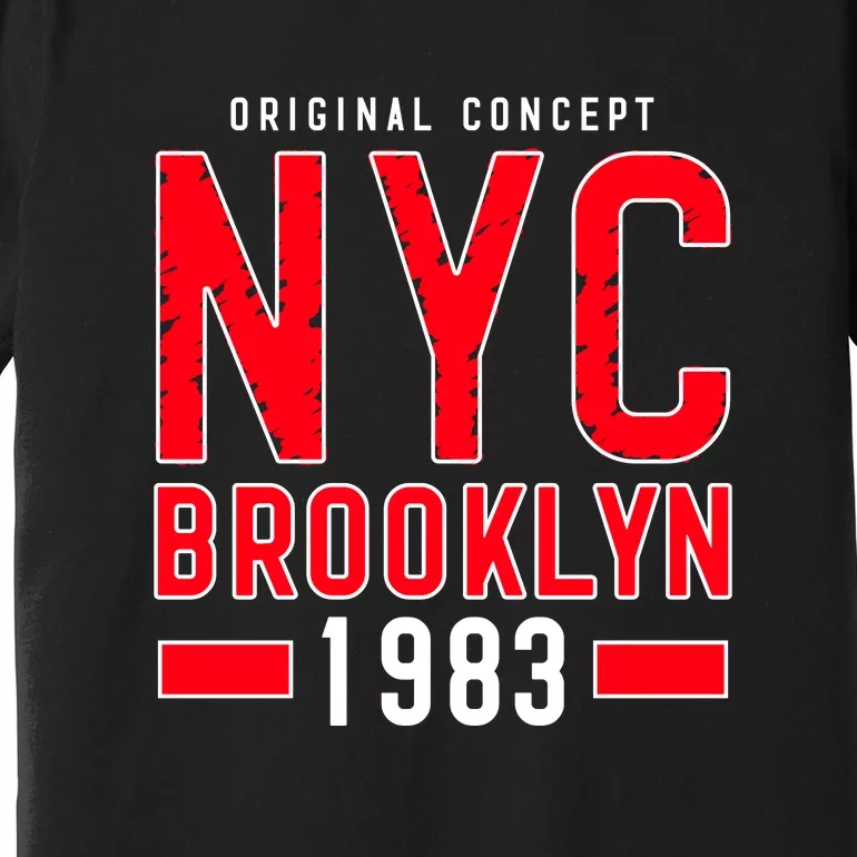 NYC Brooklyn 1983 New York City Premium T-Shirt