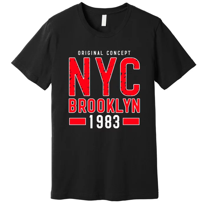 NYC Brooklyn 1983 New York City Premium T-Shirt