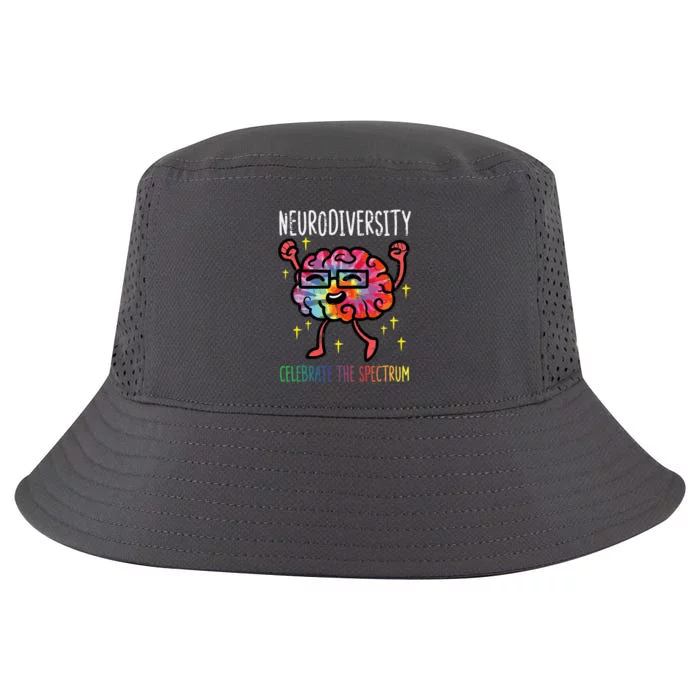 Neurodiversity Brain Autism Awareness Asd Adhd Cool Comfort Performance Bucket Hat