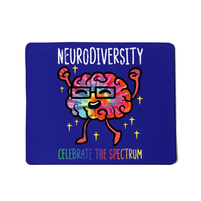 Neurodiversity Brain Autism Awareness ASD ADHD Mousepad