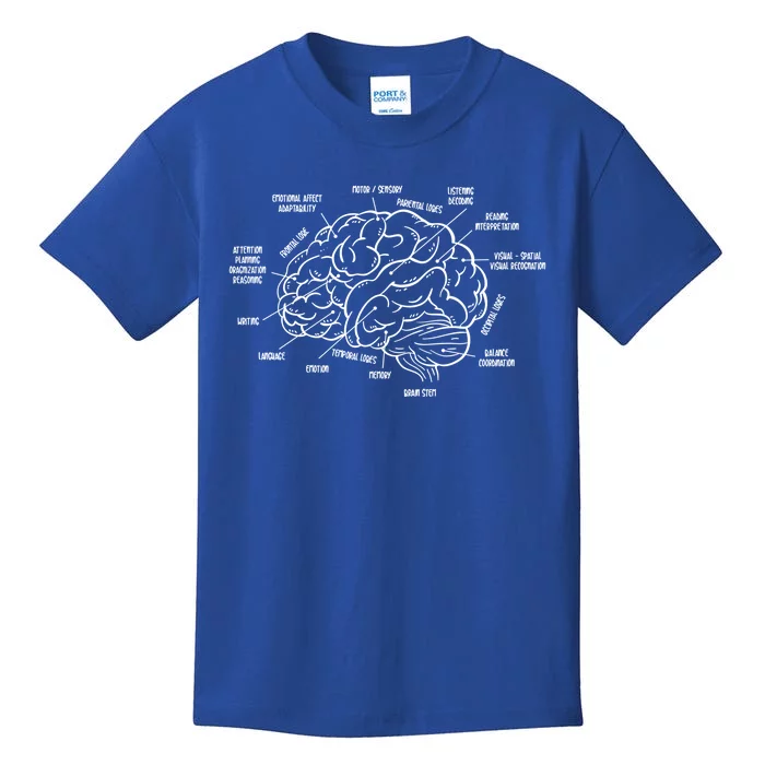 Neurosurgery Brain Anatomy Neurology Gift Medical Gift Funny Gift Kids T-Shirt