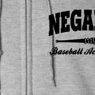 Negans Baseball Academy Full Zip Hoodie