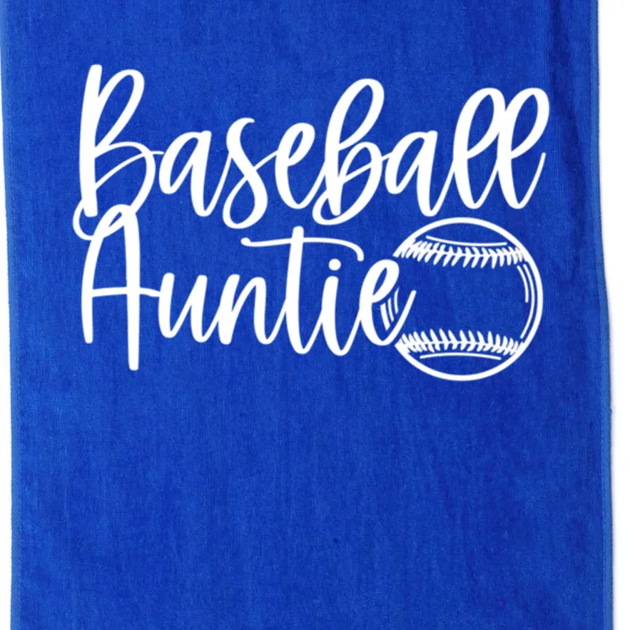 Novelty Baseball Auntie Pocket Baseball Auntie Game Day Gift Platinum Collection Golf Towel