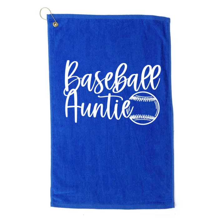 Novelty Baseball Auntie Pocket Baseball Auntie Game Day Gift Platinum Collection Golf Towel