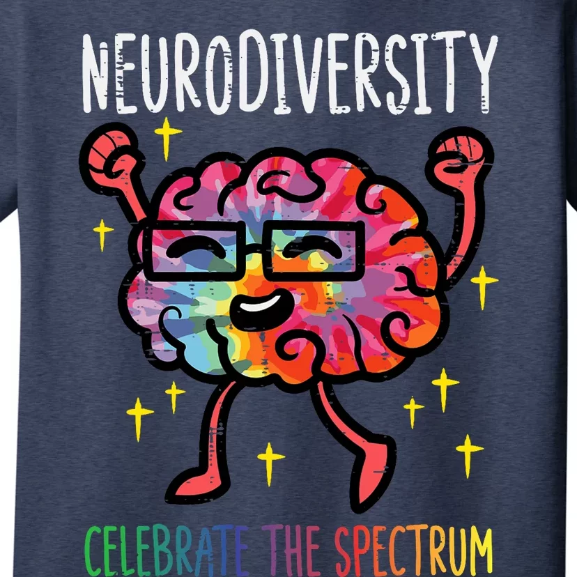 Neurodiversity Brain Autism Awareness Asd Adhd T-Shirt