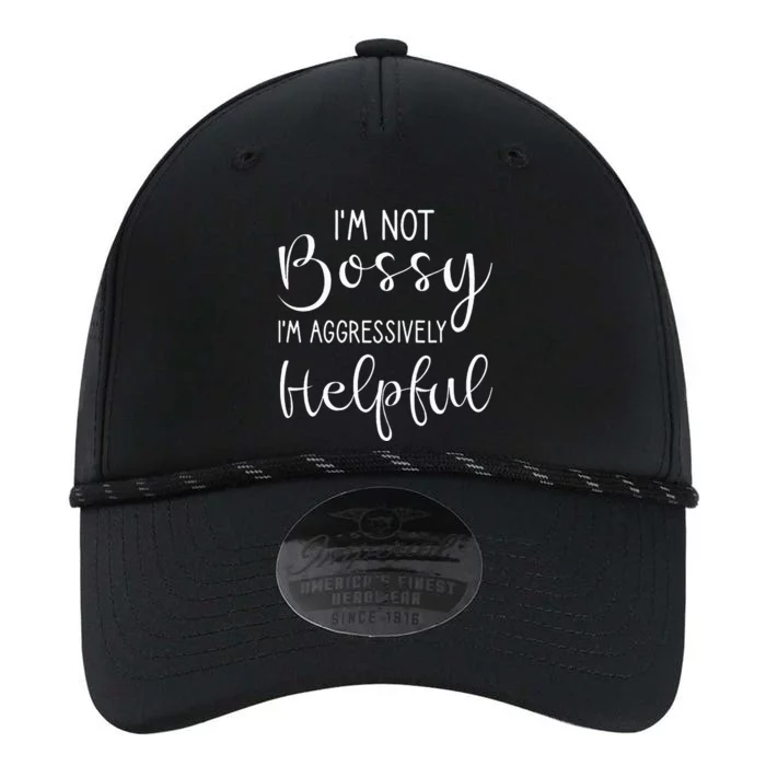 Not Bossy Aggressively Helpful Performance The Dyno Cap