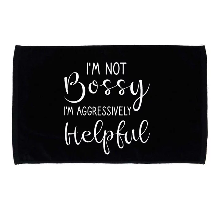 Not Bossy Aggressively Helpful Microfiber Hand Towel