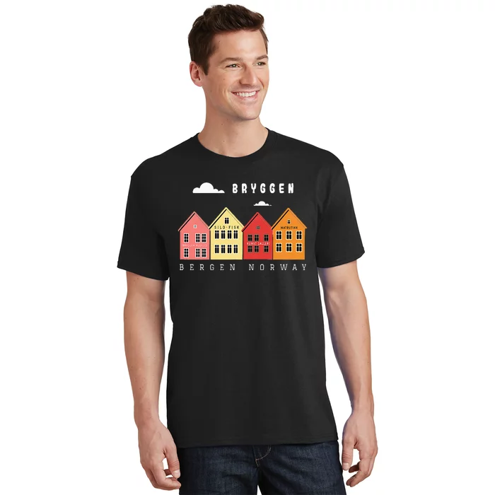 Norway Bergen Bryggen XO4U Original T-Shirt