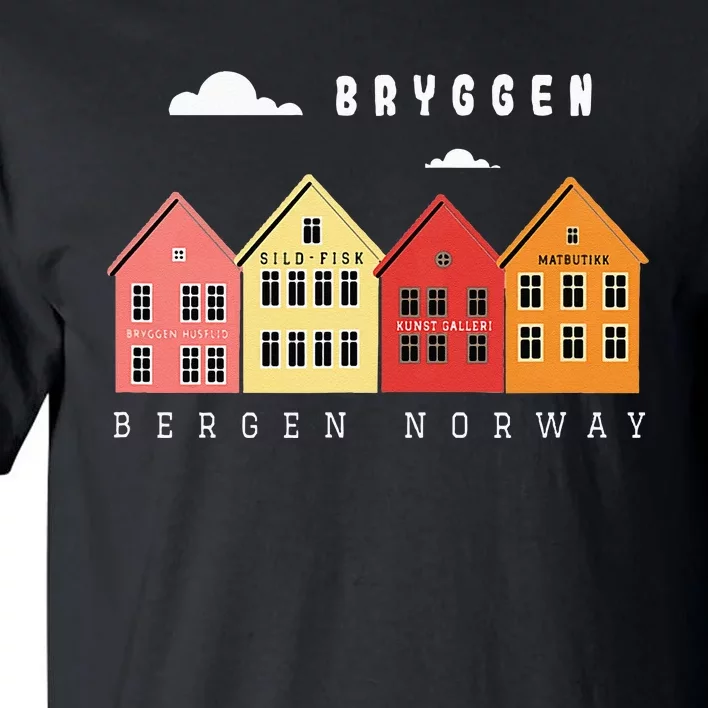 Norway Bergen Bryggen XO4U Original Tall T-Shirt