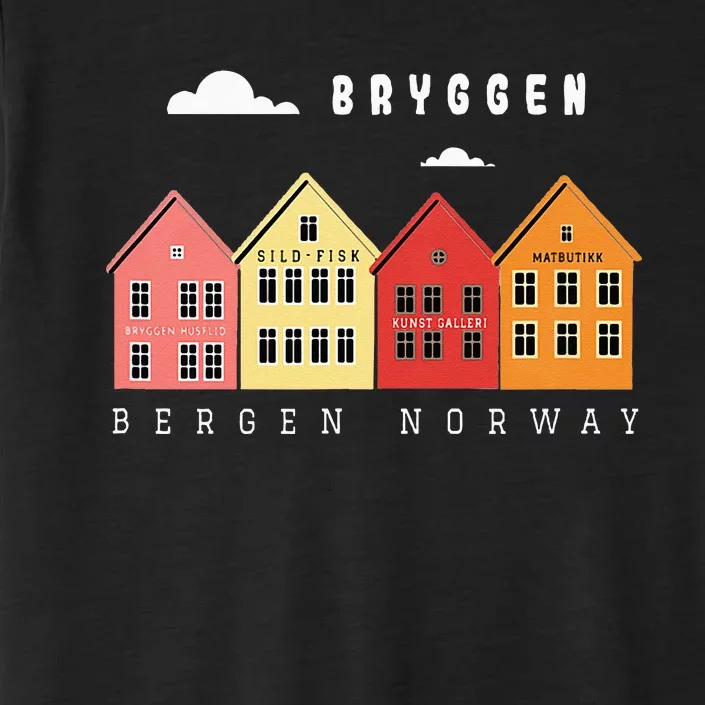 Norway Bergen Bryggen XO4U Original ChromaSoft Performance T-Shirt