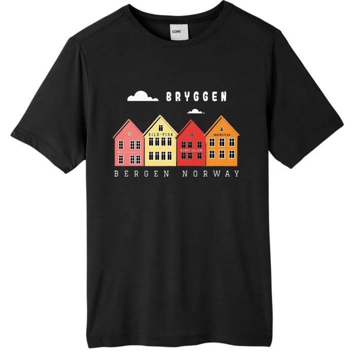 Norway Bergen Bryggen XO4U Original ChromaSoft Performance T-Shirt