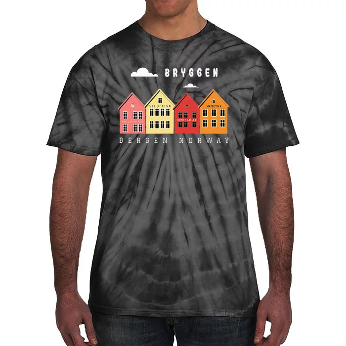 Norway Bergen Bryggen XO4U Original Tie-Dye T-Shirt