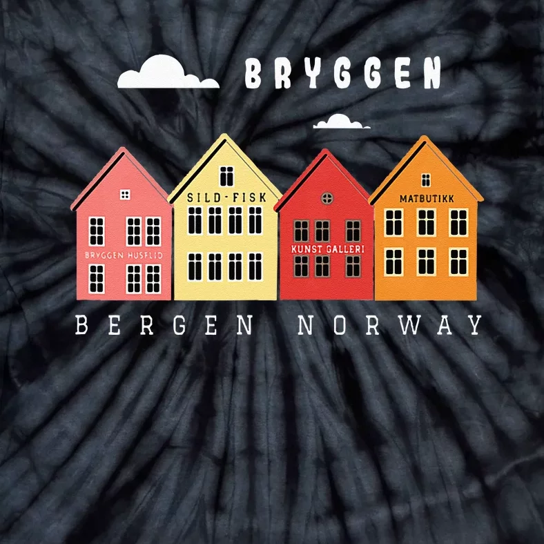 Norway Bergen Bryggen XO4U Original Tie-Dye T-Shirt