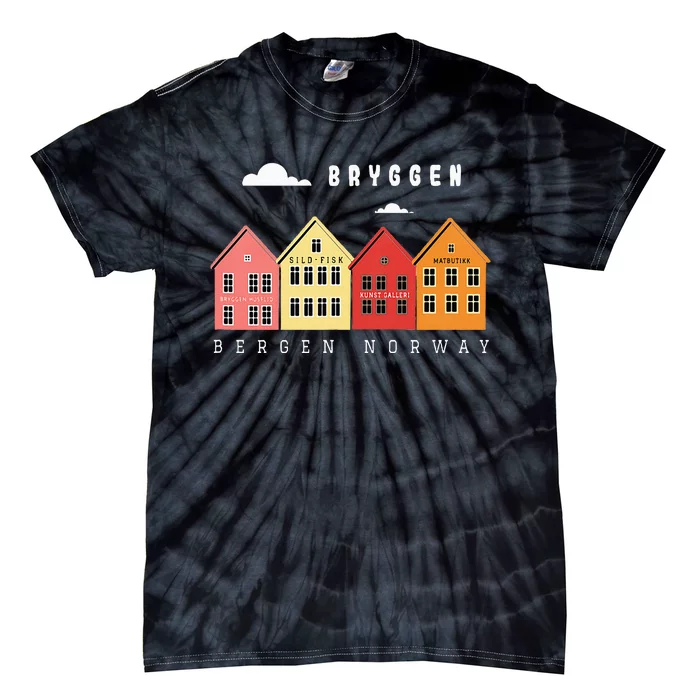 Norway Bergen Bryggen XO4U Original Tie-Dye T-Shirt