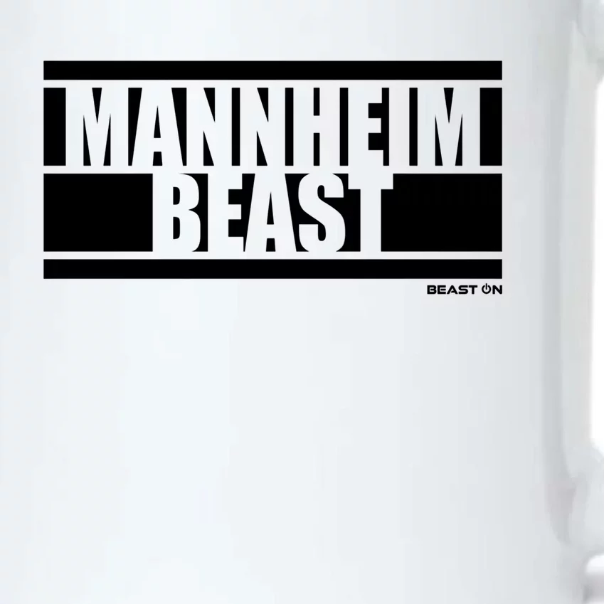 Nheim Beast Bodybuilding Fitness Gym Motivation Sayings Gift Black Color Changing Mug