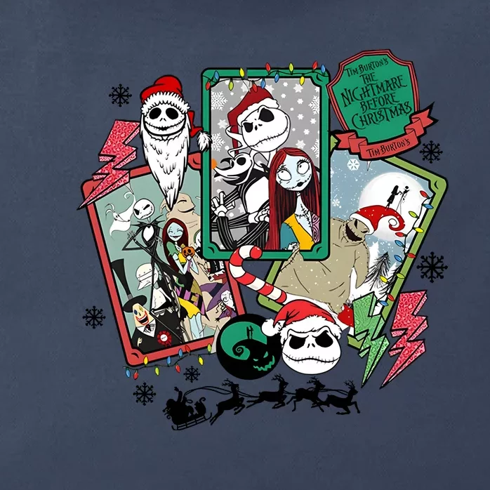 Nightmare Before Christamas Jack Christmas Zip Tote Bag