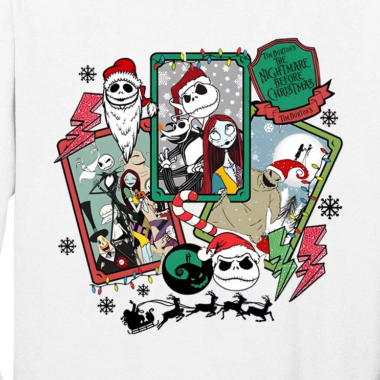 Nightmare Before Christamas Jack Christmas Long Sleeve Shirt