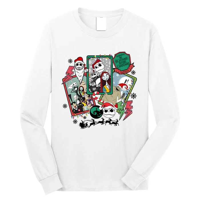 Nightmare Before Christamas Jack Christmas Long Sleeve Shirt